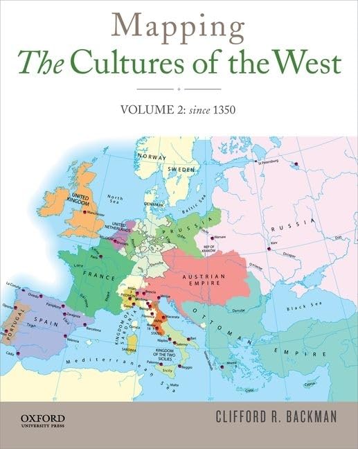 Mapping the Cultures of the West, Volume Two,Used