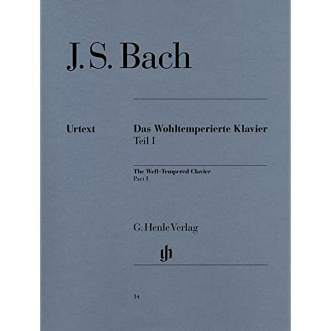 Jean Sebastien Bach : Le Clavier Bien Tempere Vol. 1 Avec Doigtes Bwv 846869 Piano (English, French And German Edition),Used