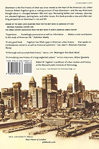 Downtown: Its Rise And Fall, 18801950,Used