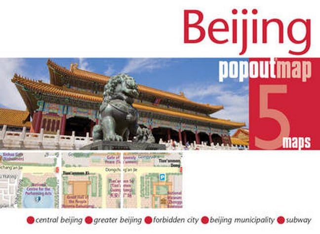 Beijing PopOut Map (PopOut Maps),Used