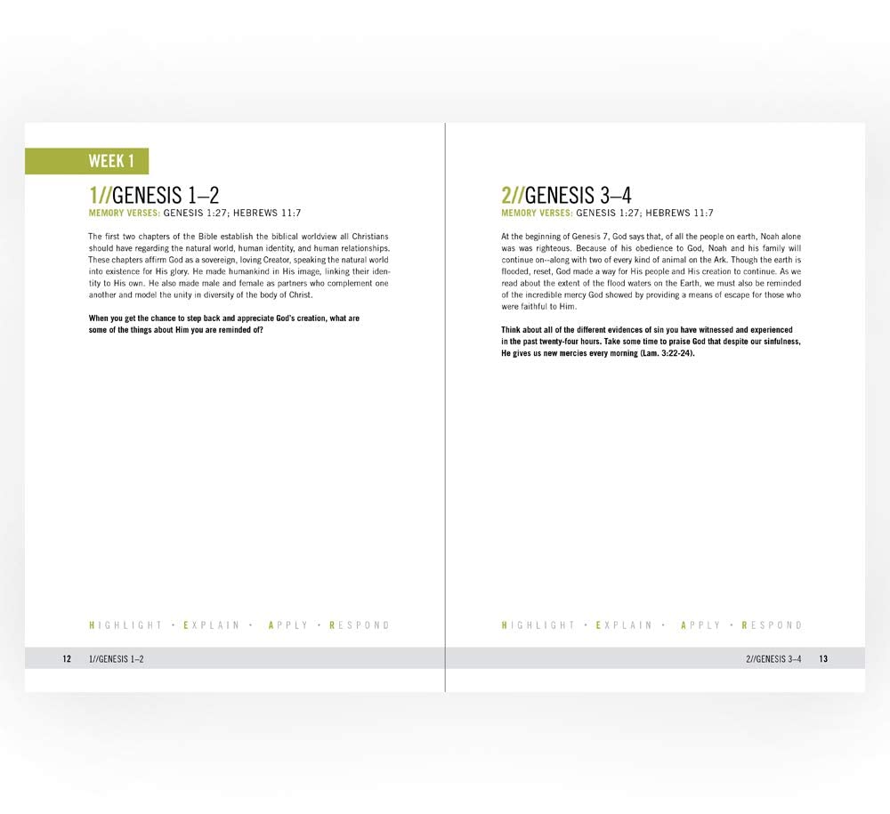 Foundations: A 260Day Bible Reading Plan for Busy Believers (Journal) by Robby Gallaty (20151101),Used