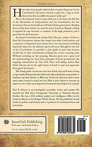The Constitution and the Declaration of Independence: The Constitution of the United States of America,New