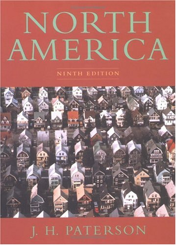North America: A Geography Of The United States And Canada,Used