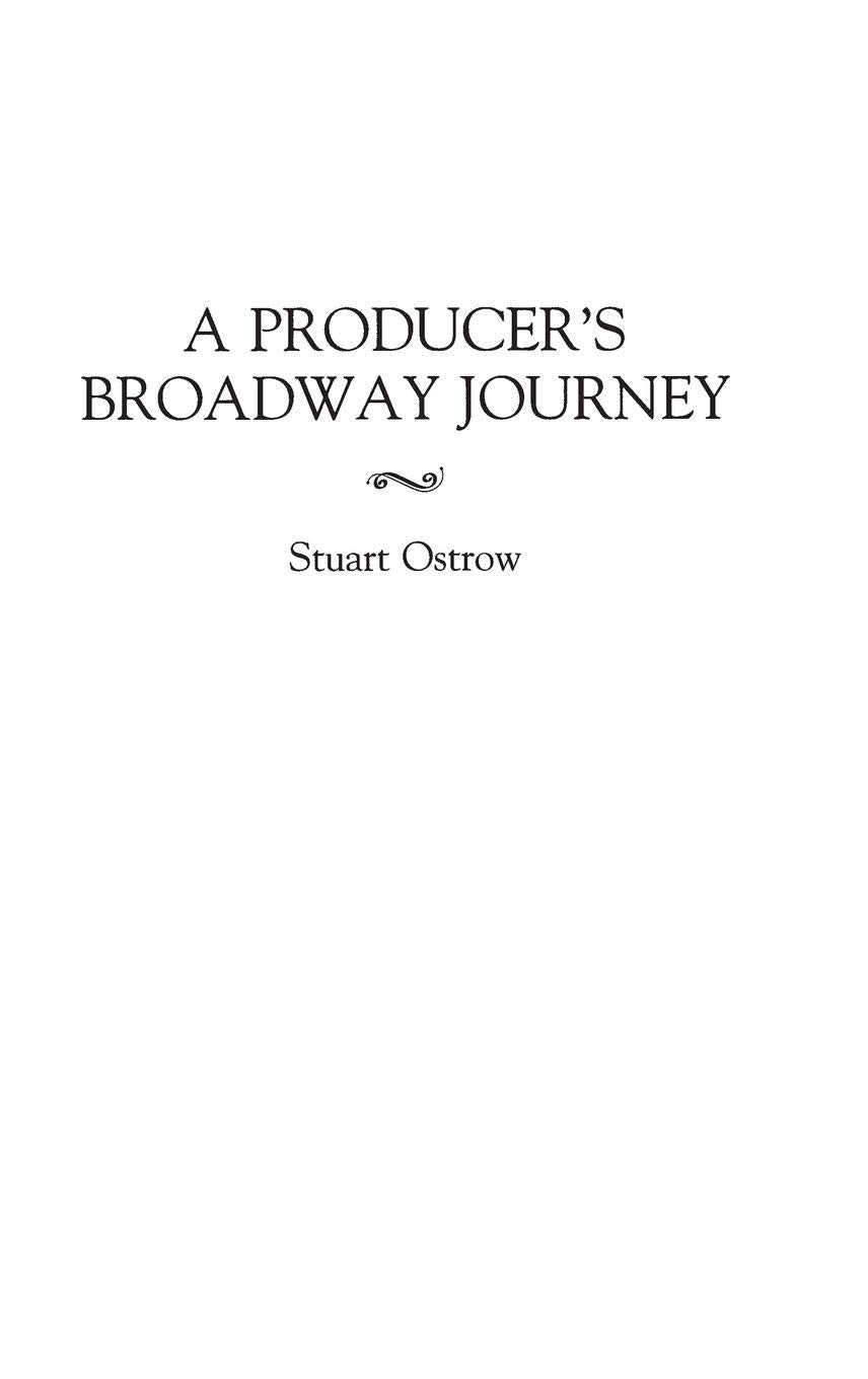 A Producer's Broadway Journey,Used