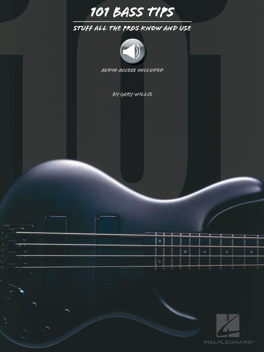 101 Bass Tips Book/Online Audio,Used