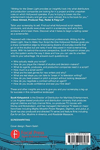 Writing for the Green Light: How to Make Your Script the One Hollywood Notices,Used