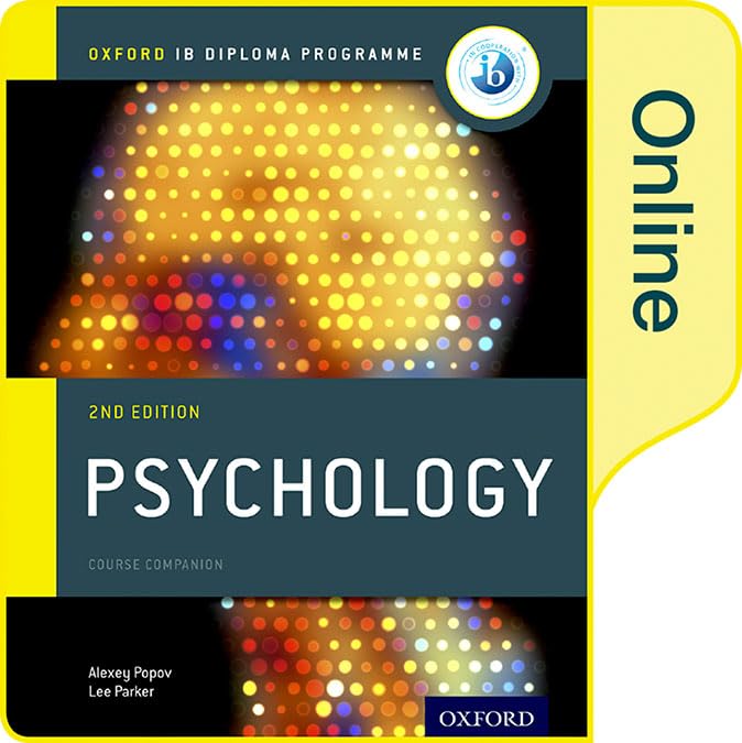 IB Psychology Online Course Book: Oxford IB Diploma Programme,Used