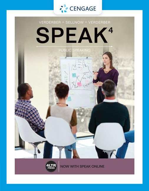 SPEAK (with SPEAK Online, 1 term (6 months) Printed Access Card) (MindTap Course List),Used
