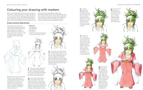 How to Draw Manga: A stepbystep guide with over 750 illustrations. Expert techniques for creating your own manga characters an,Used