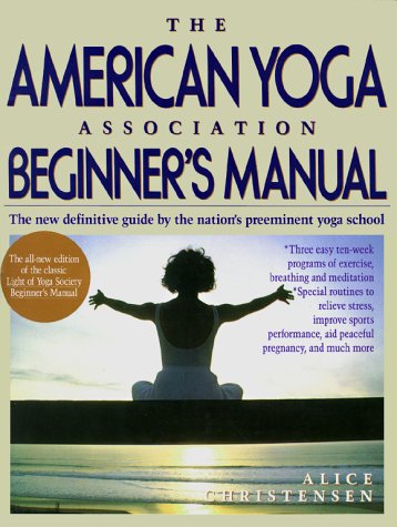 American Yoga Association Beginner'S Manual,New