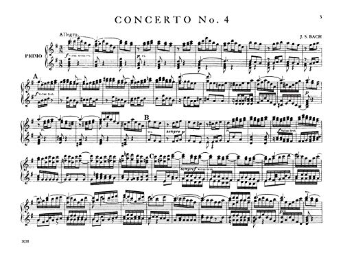 Brandenburg Concertos, Vol 2: Comb Bound Book (Kalmus Edition),Used