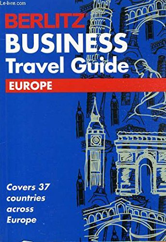 Berlitz Business Travel Guide Europe (Berlitz Business Travel Guide to Europe),Used