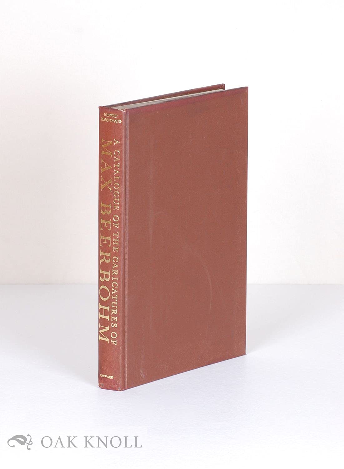 A Catalogue of the Caricatures of Max Beerbohm,Used