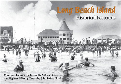 Long Beach Island Historical Postcards,Used