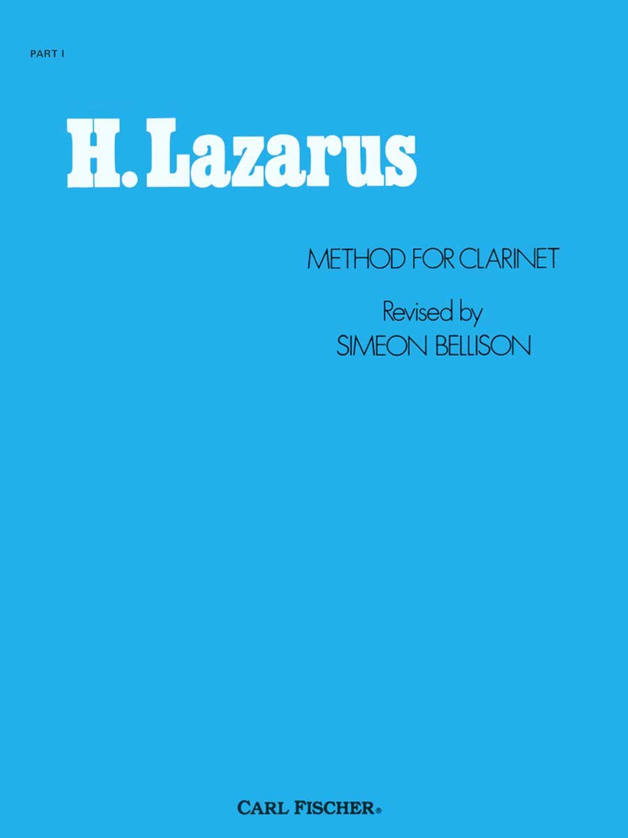 O327  Method for Clarinet  Part 1  Lazarus,Used