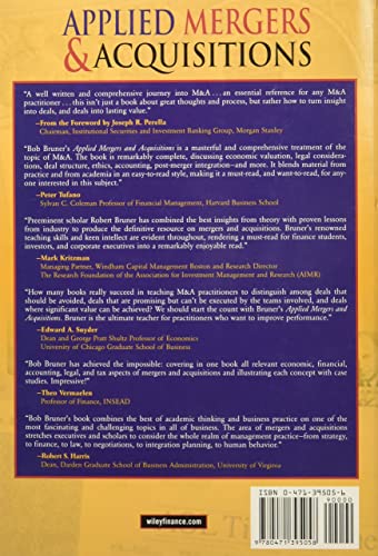 Applied Mergers and Acquisitions,Used