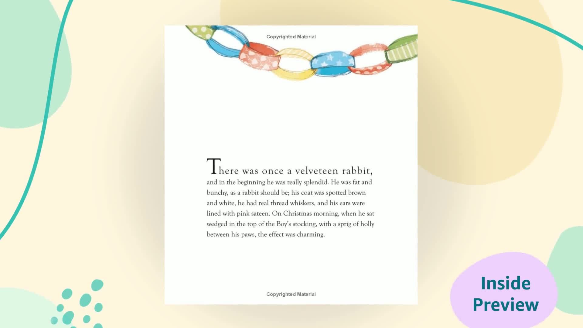 Velveteen Rabbit,Used