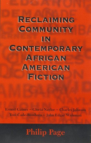 Reclaiming Community in Contemporary African American Fiction,Used