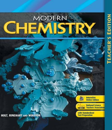 Modern Chemistry: Teacher's Edition 2009,Used