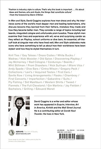 Men and Style: Essays, Interviews and Considerations,New