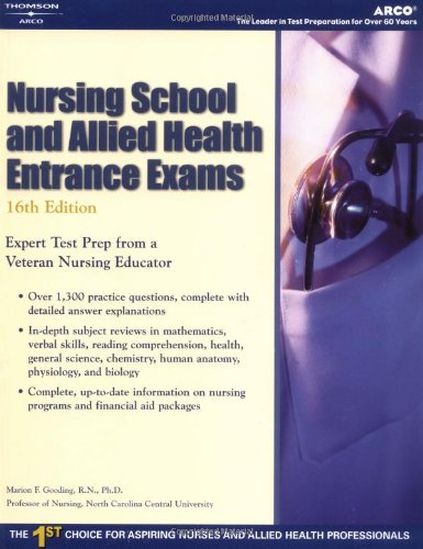 Nursing School and Allied Health Entrance Exams (Academic Test Preparation Series),Used