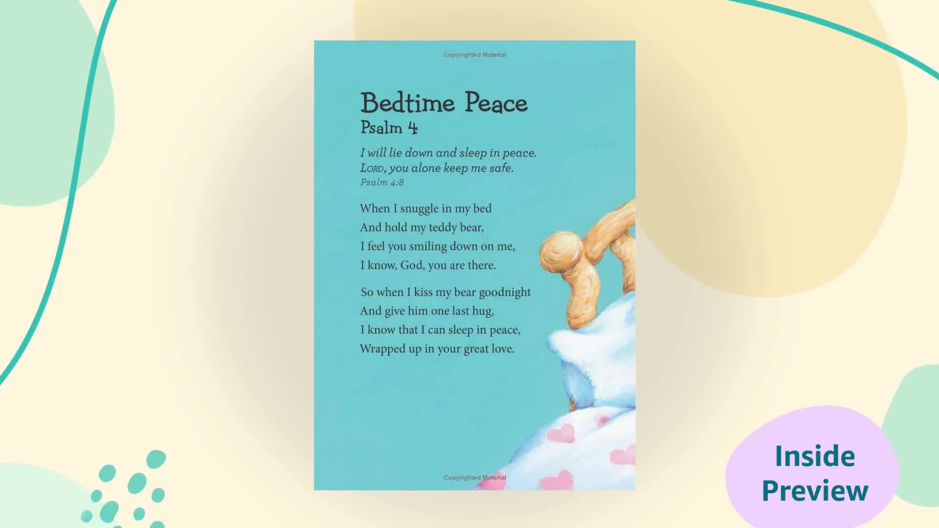 Snuggle Time Psalms (A Snuggle Time Padded Board Book),Used