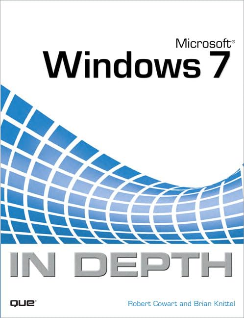Microsoft Windows 7 in Depth,Used