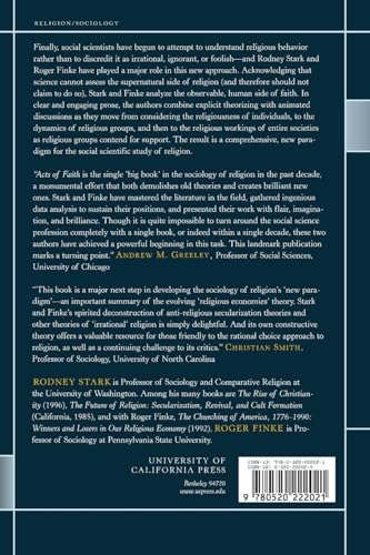 Acts Of Faith: Explaining The Human Side Of Religion,New