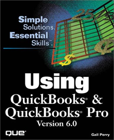 Using Quickbooks & Quickbooks Pro Version 6.0 (Using Series),Used