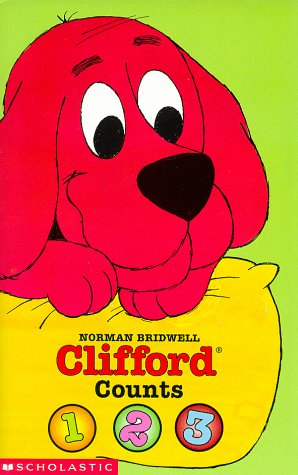 Clifford Counts 1, 2, 3 Board Book,Used
