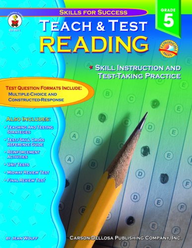 Teach & Test Reading Grade 5,New