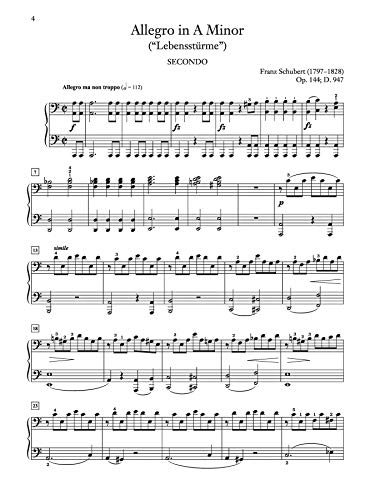 Schubert  Allegro in A Minor, Op. 144 (Lebensstrme