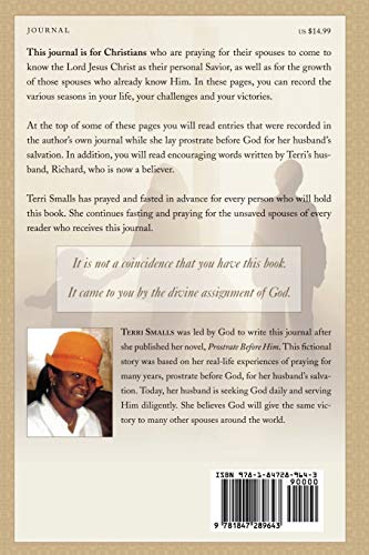 Prostrate Before Him: A Journal for People of Faith,Used