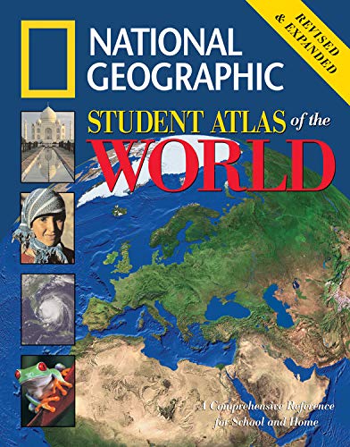 National Geographic Student Atlas Of The World: Revised Edition,New