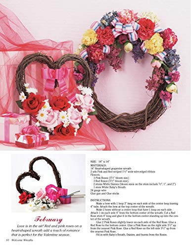 Welcome Wreaths: Elegant Arrangements for Your Home,Used