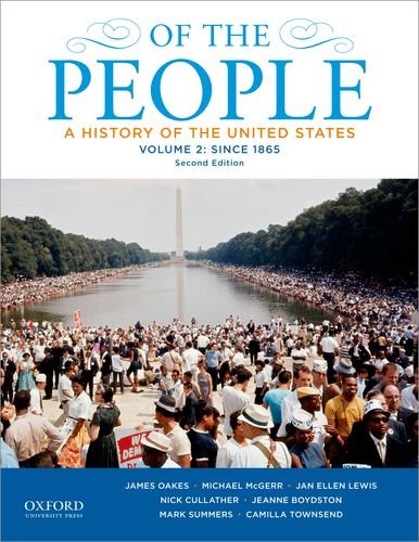 Of the People: A History of the United States, Volume 2: Since 1865,Used