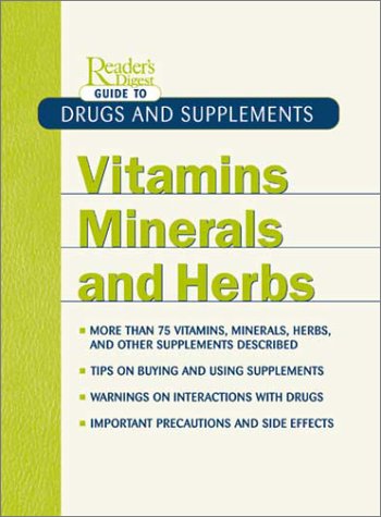 Vitamins, Minerals and Herbs,Used