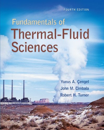 Fundamentals of ThermalFluid Sciences with Student Resource DVD,Used