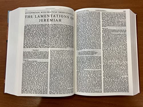 Matthew Henry's Commentary One Volume,Used