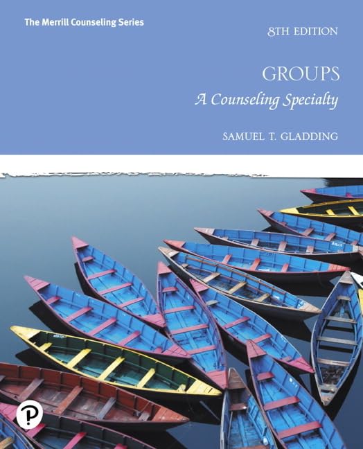 Groups: A Counseling Specialty (The Merrill Counseling Series),Used