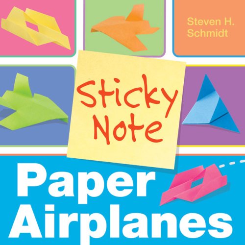 Sticky Note Paper Airplanes,Used