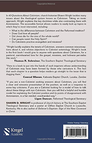 40 Questions About Calvinism,Used