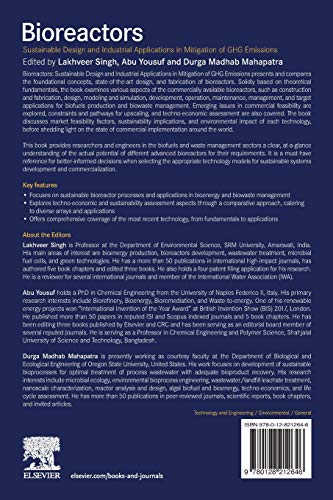 Bioreactors: Sustainable Design and Industrial Applications in Mitigation of GHG Emissions,Used
