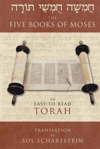 The Five Books Of Moses: An Easy To Read Torah Translation,New