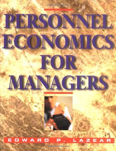 Personnel Economics for Managers,Used