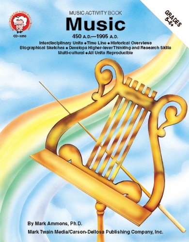Music: 450 A.D. to 1995 A.D., Grades 5 8,Used