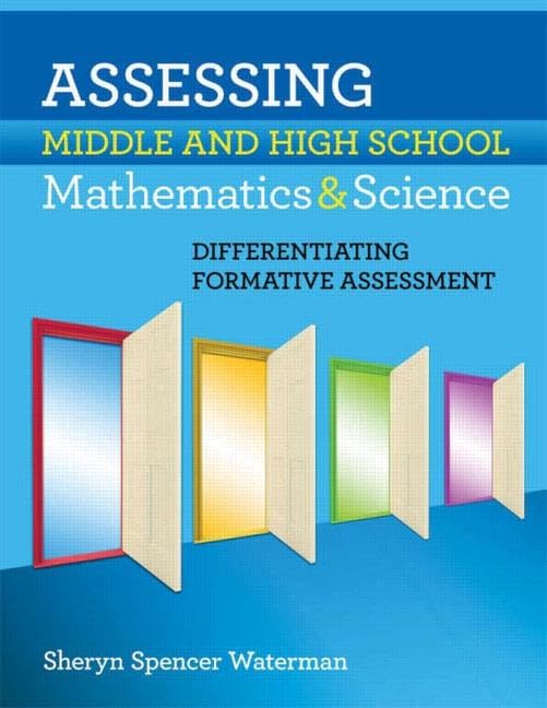 Assessing Middle and High School Mathematics & Science,Used