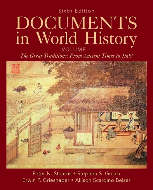 Documents in World History, Volume 1,New