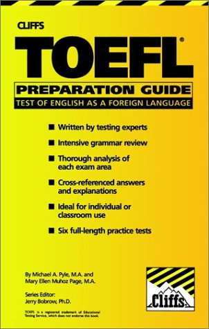 Cliff's Toefl Preparation Guide,Used