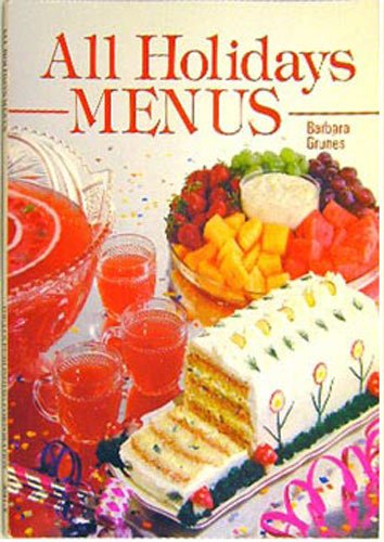 All Holidays Menus,Used